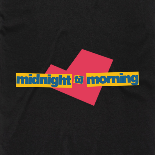 Midnight Til Morning - 'EASY' T Shirt (Black)