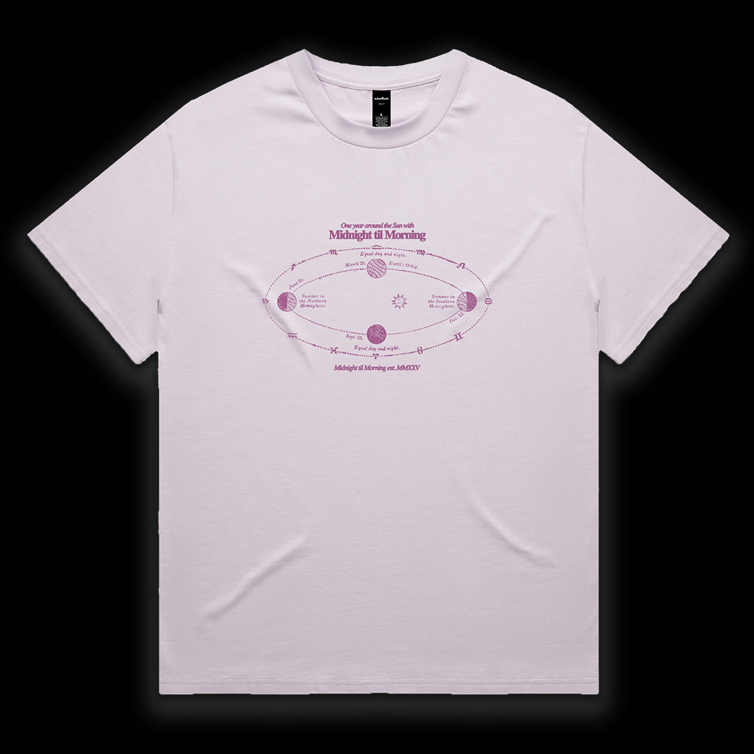 MIDNIGHT TIL MORNING Tシャツ Might Til Morning 