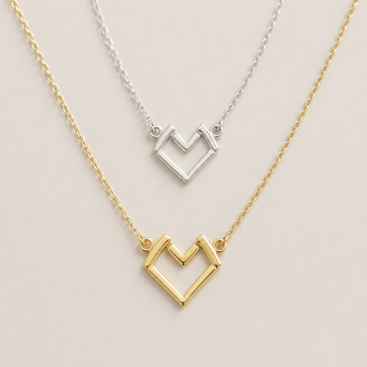 Midnight Til Morning - Heart Pendant Necklace