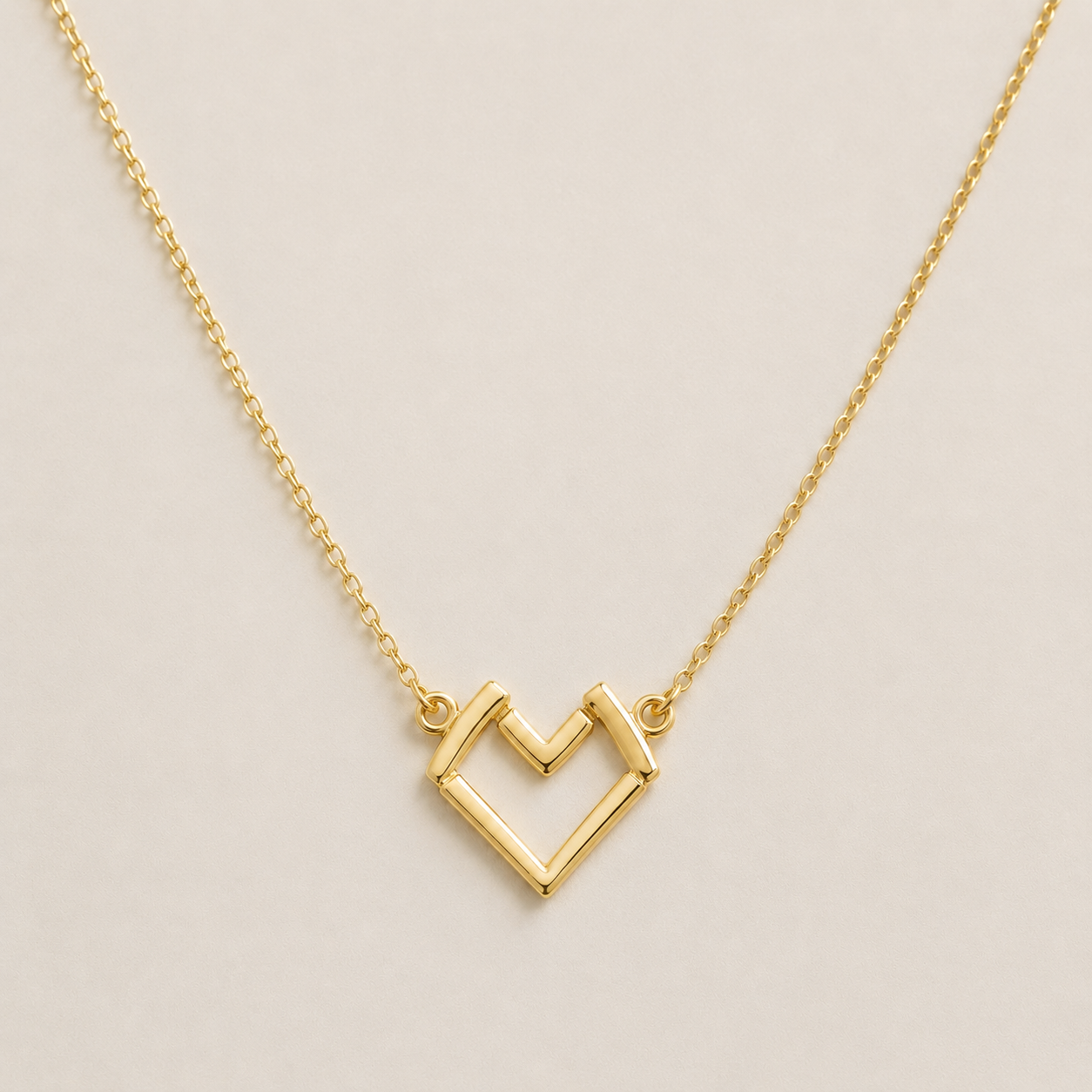 Midnight Til Morning - Heart Pendant Necklace