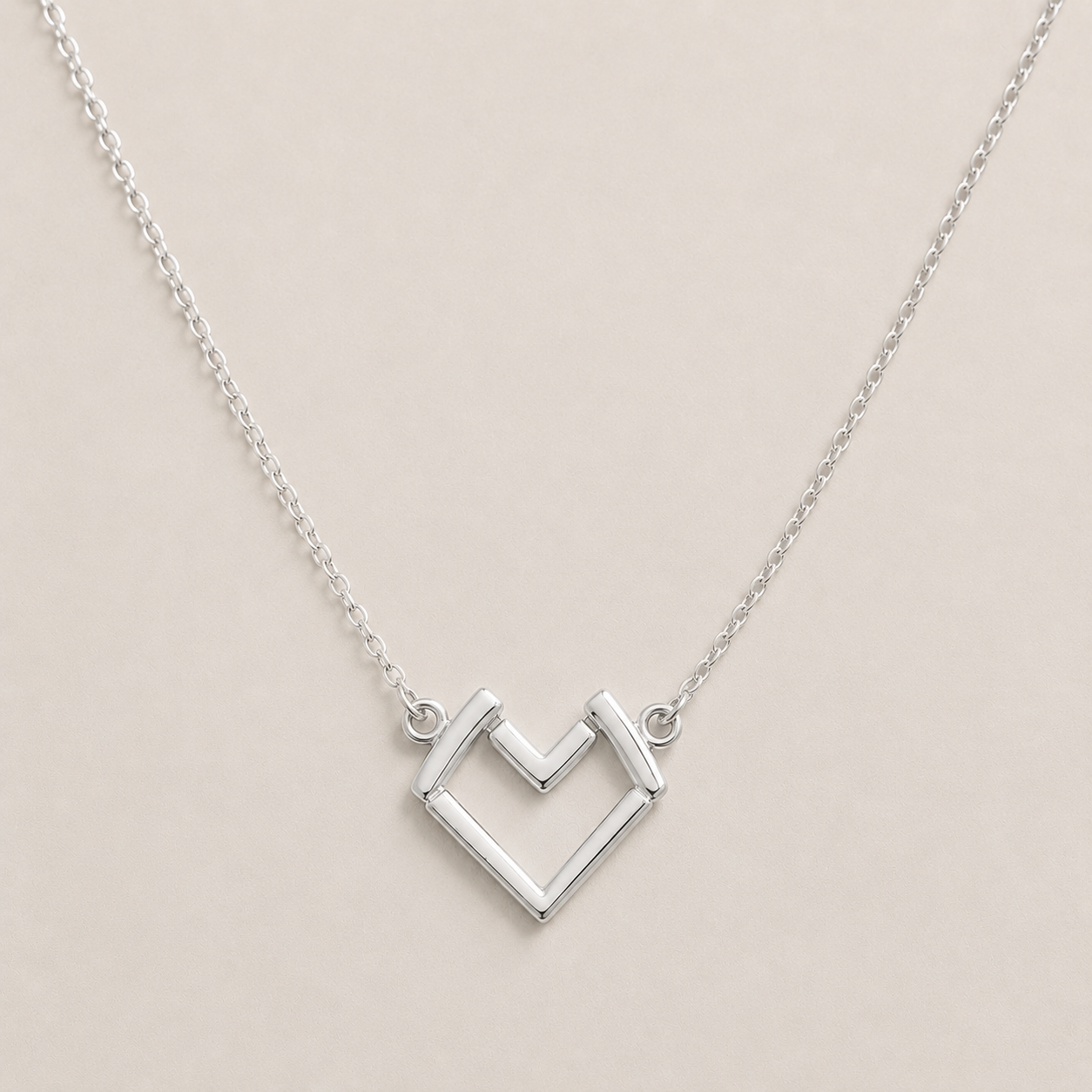 Midnight Til Morning - Heart Pendant Necklace