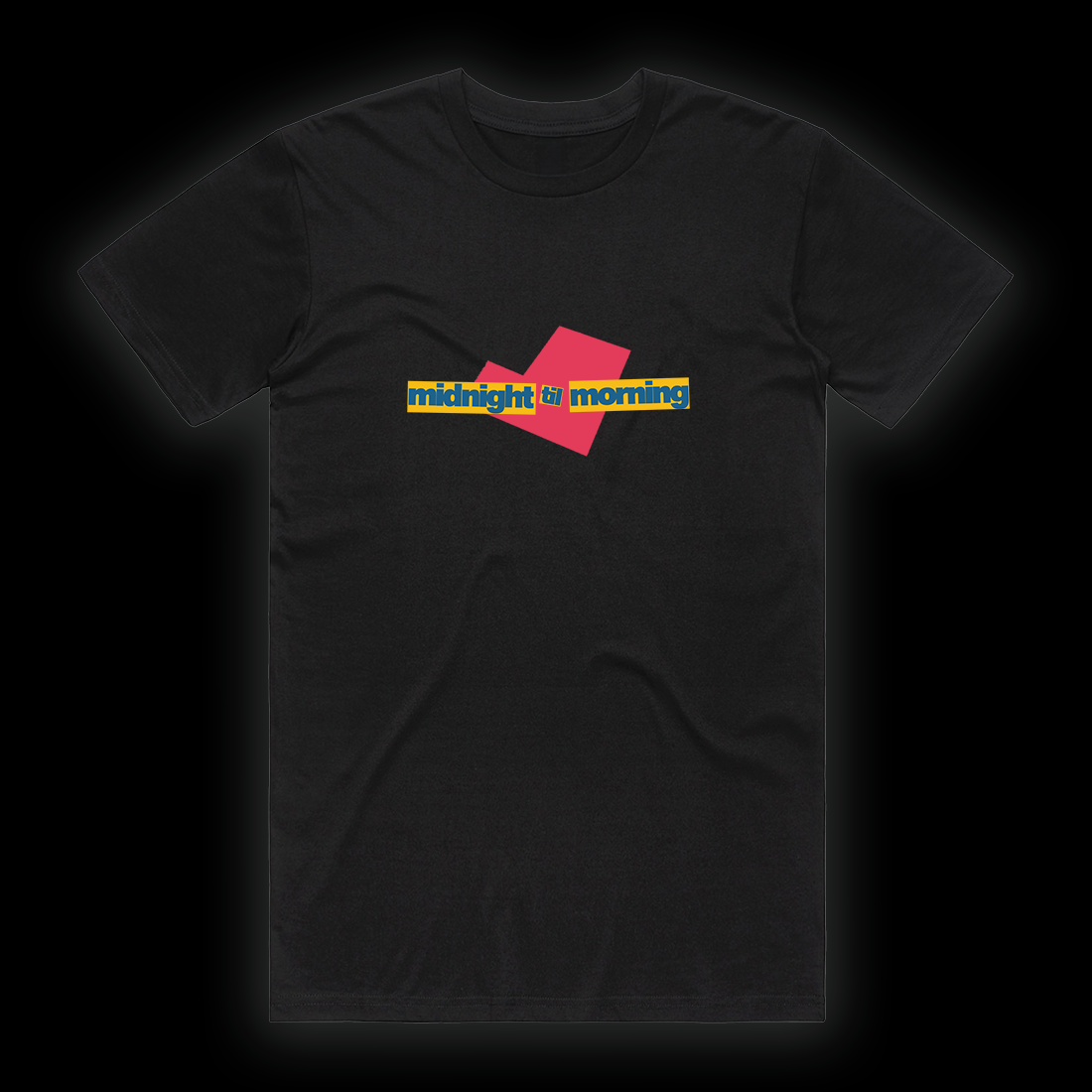 Midnight Til Morning - 'EASY' T Shirt (Black)