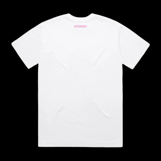 Midnighters Neon Heart White T-Shirt (Discord Exclusive)