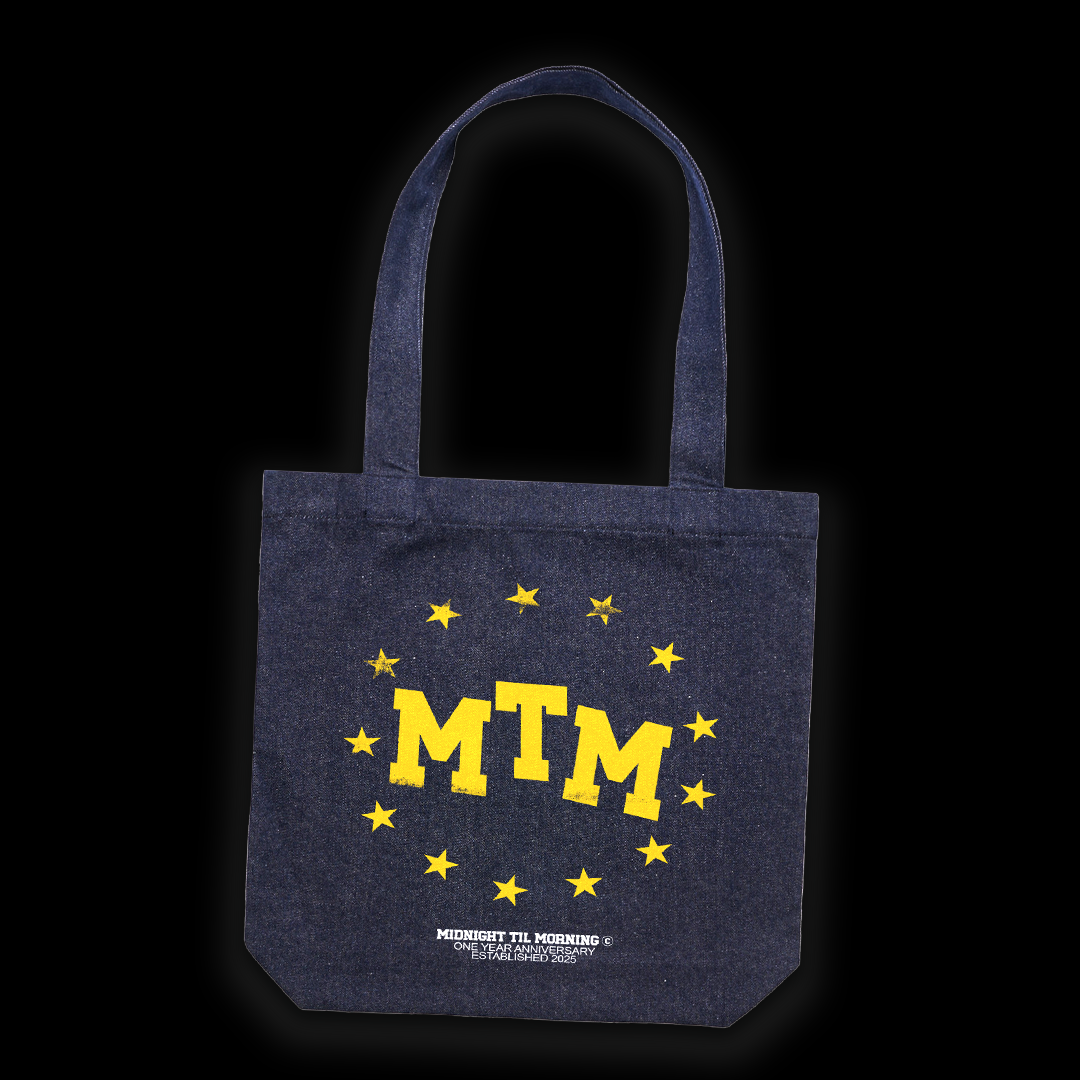 Midnight Til Morning Offical "One Year Anniversary" Tote Bag